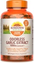 Sundown Bawang putih Tambahan, 250 Softgels