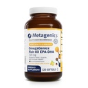 Tambahan Metagenik OmegaGenics Fish Oil EPA- DHA 720 mg - Omega-3 Tambahan Minyak Ikan - Potensi Tinggi - untuk Kesehatan Jantung, Musculoskeletal Kesehatan & Imune Sistem Kesehatan * - dengan DHA & EPA - 120 Softgeels
