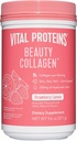Protein Vital Beauty Collagen (Strawberry Lemon, Canister) - 120mg of Hyaluronic Acid dan 15g of Collagen Per Serving