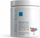 Konsultan Rewind Kesehatan 1.000 mg MSM, Mix Peremajaan Cellular - Lycopene, Polyphenols, Collagen & Eustin Dukungan untuk Joints, Skin, Rambut dan Nails - Berry Flavor - 30 Servis