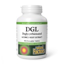 Faktor Natural DGL Chewable - Digetical Supplemen Dukungan dengan Ekstrak Root Licorice - Tablets Dapat Disable Dukung Stomach Lining & Health - Non-GMO & Gluten- 90 Diwable Tablets (90 Pelayan)