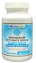 Lab Wonder Magnesium Glycinate 500mg, 100% yang dilindungi untuk Absorpsi Superior, Non-GMO, NO Gluten Dairy & Soy, Pasokan Otot, Gabungan, dan Heart Health (120)