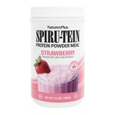 NaturesPlus SPIRU TEIN, Strawberry - 2.4 lb - Plant - Based Protein Shake - Non-GMO, Vegetarian, Gluten Free - 32 Servings