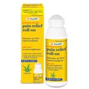 A + Health Relief Rolls-On Liquid, Lidocaine 4%, Odor Free, Maximum Power Pain + Itch Relief dengan Aloe, Dibuat di AS, 2.5 ifl Ounces