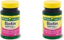Spring Health Spring Valley Biotin 1000 Mcg 300 (2x150) Softgels untuk Skin Sehat, Rambut dan Nails + Panduan Vitamin Anda ©