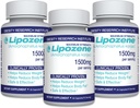 Lipozene Diet Pills - Weight Los Supplement - Menekan Appetit- Tiga Botol 90 Capsules dalam Total