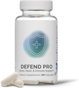 Tambahan Dukungan InfiniWell Defend Pro Bone & Imune - Vitamin A, D3 & K2 Suplemen - Bioavailable, Nutrients Aktif - 250mcg VIT D - Aid Bone Strength, Heart Health & More (60 Capsules)