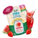 Hidration + Energy Electrolite Drink Mix - Strawberry Watermelon Agua Fresca Flavor 124; Sugar- Free Powder dengan Caffeine, L- Theanine, Coconut Water & Minclained 124; 15 Pap Tongkat