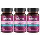 Kemurnian Produk MyBiotin ProClinical - Rambut Tipis Dimulai dalam 3 Minggu & Fights Wrinks - MM40X Patened Biotin Vitamin B7 Matrix w / Astaxanthin