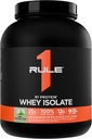 Aturan 1 R1 Protein Whiy Isolate - dengan 25g Protein & 6g BCAA Exclusive dari Isolated & Hydrolyzed Sumber untuk Pemulihan Kerja (5 Pounds *, Mint Chocolate Chip)