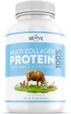 Revive Averals Multi Collagen Protein Capsules - Types I, II, III, V & X - Hydrolysed Grass Fed Bovine, Wild Caught Marine & Free- Range Chicken, Made with Hyaluronic Acid & Vitamin C, 120 Caps