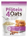 Pescience Protin4Oats, Powder to Make Amazing Tasting Protein Oatmeal, with Whey and Casein, French Toast, 12 Servis