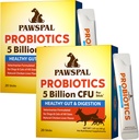 Produksi untuk Anjing dan Kucing, 5 Milyar CFU, Formulasi Veterinarian, Digetical & Immune Health, Gut Flora keseimbangan, Semua Bubuk Probiotik Natural, Chicken Liver Flavor, 40 Tongkat