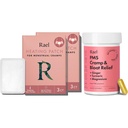 Rael Bundle - PMS Tambahan bagi Perempuan (28 Kapsul) & Herbal Heating Patches (Kecil, 8 Cacah)