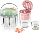 GloDeal Pill Organizer, Pill Crusher, Cutter dan Splitter