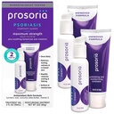 Proshoria Treatment System Double Kit - 2oz tujuh belas empat; kuat Psoriasis Relief dengan Salicylic Acid, Turmeric, Shea Butter & Vitamin 124; Gel & Oquest for Scaling, Flaming, Dryness, Grying & Relief Refiness
