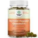 Nature Craft Vegan Thyroid Gummies with Sea Moss - Thyroid Dukung Gummies for Comprehensive Support for Men and Women with Iodin Selenium and Other Enable Vitamine - Glatin- Free Non-GMO 60