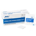 JMU 100 Pack Sterile Gauze Pads 2x2, 8-ply Sangat Absorbend N- Woven Sterile Gauze Sponges