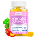 Sugar Free Prenatal Gummies - 30 + Nutrients (Chooline, Folate, Iron, Vitamin) for Fetal and Neural Dupport, Bones, Energy & Imunity - USA- Made Vegan Prenatal Vitamin for Women (60 Gummies)