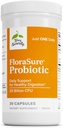 Probiotik Lersant FloraSure - Pencerna Digities untuk Bantuan Perkembangan Occasional & Bantuan Bantuan Gas