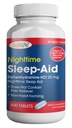 HealthPharma Nighttime Sleep- Aid, Diphenhydramine HCL Caplets, 25 mg (Biru), 600 Count
