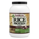 NutriBiotic - Chocolate Rice Protein, 3 Lb (1.36kg): 124; Low Carb, Vegetarian & Keto- Friendly Protein Powder; Grown & Processed Without Chemical, GMO atau Gluten 124; Mudah untuk Digest & Nutrients - Kaya