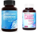 BioEmblem Women Triple Magnesium Complex Beauty Prolection - 120 Piece Assorment - Unflashed