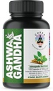MUFASA Organik Ashwagandha Equivalen 10.000 mg - 120 Vegan Capsules - Pure Organik Ashwagandha Powandha dan Root Extract Capsules - Stress Relief, Mood Enhancer - 4 Bulan Supply