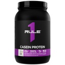 Aturan 1 Casein Protein - 25g Protein dan 11g EAS Per Serving dari Slow- Release Mideath Casein untuk Recovery Overnight dan Diterima Pengiriman Antara Meals (2 Pounds), Vanilla Crème)