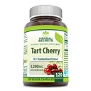 Herbal Secrets Tart Cherry 10: 1 Standardized Extract Supplemen 124; 1200 Mg Per Serving 14; 120 Vevgie Capsules 14; Non-GMO 124; Gluten Free 124; dibuat di USA (1 Pack 124; 120)