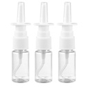 Medsuo 3pcs 10ml Nasal Spray Bottles Spray Bottle Kosong Rhinitis Care Sprayer Direct Spray Container untuk Minyak Espine