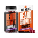 Wild Willies Growth Gummies Supplemen untuk Pria - dengan Biotin & 19 Vitamin untuk Kuat, rambut tebal - 60 Gummi