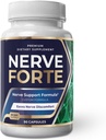 - Advanced Neuropathy Support Suplemen Alpha- Lipoic Acid, Lion 's Mane, dan Natural Ingreations - Promotes Nerve Health, Ease Pain, and Supports Comfort - 90 Capsules