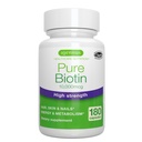 Igennus Clean Biotin 10.000mcg, Potabilitas Tinggi B7, Lab Verifikasi, Vegan, 1-a-Day, Small Easy to Swallow Capsules, No After Tasy or Smell, Hypoallergenic
