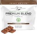 Muscle Feast Premium Blend All Natural Hormone Free Grass- Fed Whey Protein Powder, Chocolate, 2lb