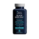 Kesehatan Logics Minyak Benih Hitam, Dingin Menekan, Sumber Kaya Omega 6 & 9 Estiventy Acids, dari Nigella Sativa (100 Soft Gel Capsules)