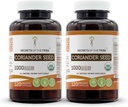 Rahasia Suku Coriander Benih 120 Capsules (2 pcs), 1000 mg, USDA Organik Coriander Benih Dry (2x120 Kapsules)