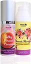 Menopause Rebalancing Bundle: Silky Peach Estriol Cream & Vibrant Third Progesterone Cream for Women. Estrogen & Progesterone Bioidentik untuk Flashes Hot, Dryness Vaginal, Issue & Brain