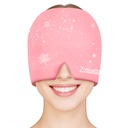 Es Full Heading Caps Cold Gel Ice Beanie Cold Cap Therapy Hot / Cold Compress for Sinus, Stress, Tension, Kepala Relief Pain, Perempuan