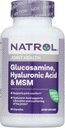 Natrol Glucosamine, Acid dan MSM, 90 Kapsul
