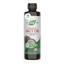 Nature 's Way Organic MCT Oil, 16 Fl Oz, Otak dan Body Fuel from Coconuts *, C8 Caprylic Acid dan C10 Capric Acid, Keto dan Paleo Certifikasi, Organik, Proyek Non-GMO Diverifikasi