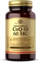 Solgar Vegetarian CoQ-10 60 mg - 180 Vegetable Capsules - Protect Antioksidant - Non-GMO, Vegan, Gluten Free, Dairy Free, Kosher - 180 Servings
