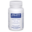 Ensulations murni 7- Keto DHEA 50 mg 124; Unique DHEA Metalite Suplemen untuk mendukung Thermogenesis dan Komposisi Tubuh Sehat * = 124; 120 Capsules