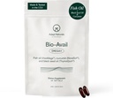 Tambahkan Tambahan Minyak Ikan Omega 3 Oil dengan Bioavailable Curcumin & Benih Hitam, 1500mg Fish Oil DHA Omega 3 Acids lemak untuk mendukung Joints, Muscles & Heart & 4; Unflamited - 30 Days Suppply