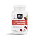365 oleh Whole Foods Market, D- Mannose With Cranberry, 90 Count