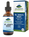Murni Gunung Botanicals St Johns Welt Tincture - Kosher Liquid St John 's Wort Alcohol- Extract Bebas 500mg Tambahan Vegan