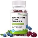ZA 'ZA K ORGANICS Magnesium Oxide Gummies, Magnesium Oxide 500mg with Ashwagandha & Vitamin B12 for Sleep, Nerve, Muscle, Bone & Heart Health, Magnesium Cheable Suplemen untuk Anak-anak dewasa, Vegan, 60