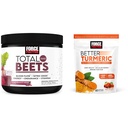 Paksa Factor Total Beats Nitric Oxide Powder untuk Circulation dan Gabungan Mendukung Chews dengan Curcumin Turmeric untuk Kekuatan Ekstra