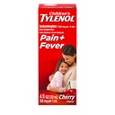 Obat Penderita Sakit Acetaminoprena & Demam, Aspirin -, Ibuprofen- & Alcohol- Free, Cherry, 4 Fl. Oz
