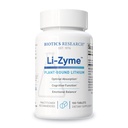 Riset biotika Li Zyme 50 mikrogram, Lithium sebagai Whole Food, Terimasically Bound Lithium, Sangat tersedia secara biotersedia, Dukungan Otak, Memori dan Mood, 100 Tablet